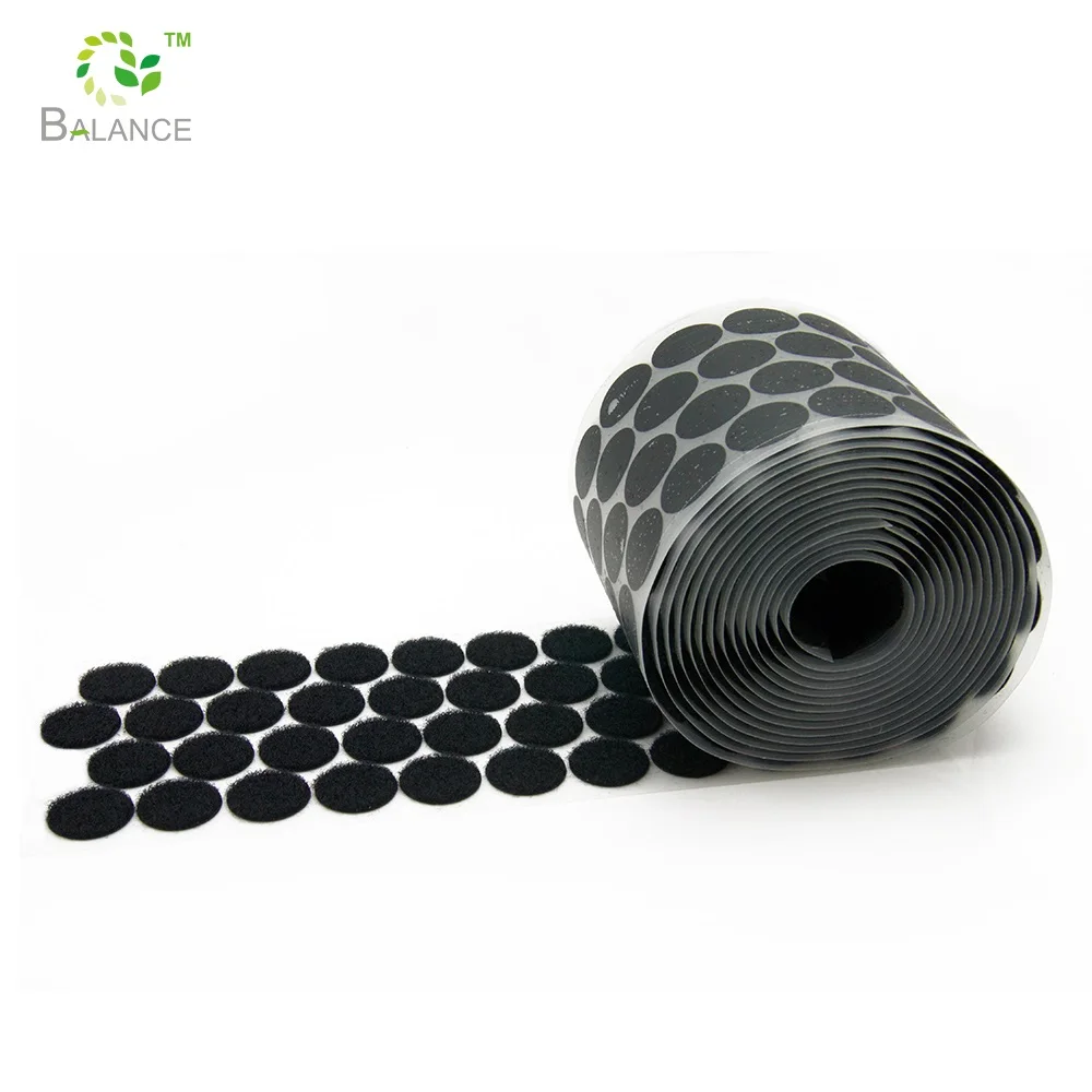 Vendita calda adesivo gancio e nastro ad anello forte colla gancio anello moneta punti per la casa