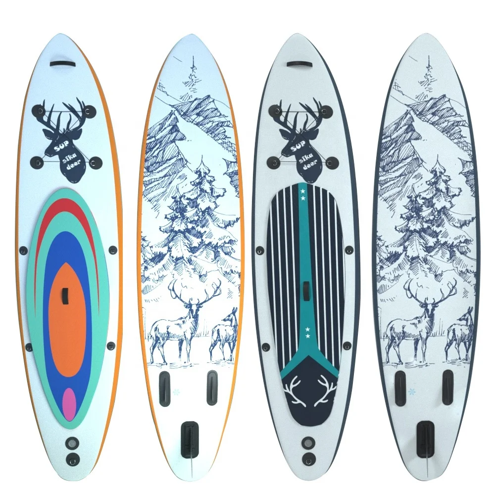 New design deer sup board mistral for watersport 2022 inflatable big sup boarding with pump and backpack surf board for racing