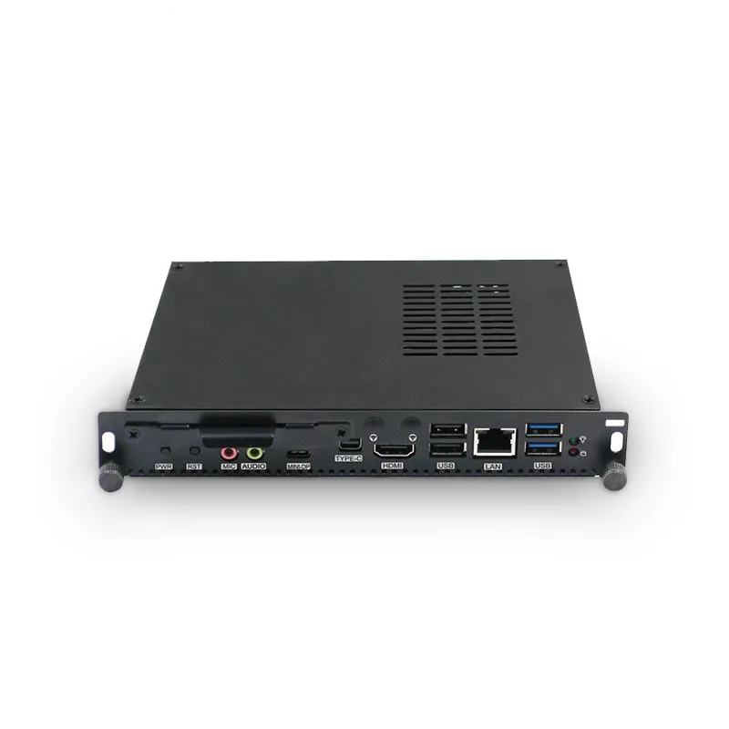 1*DDR4 SODIMM 260 Socket In-tel Single Chip OPS Mini PC Box Embedded Industrial Computer