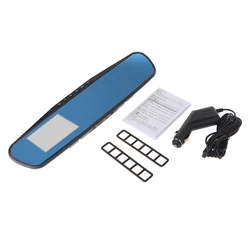 3.5inch cheap car dvr firmware mirror 5V 12v car video recorder black box for car