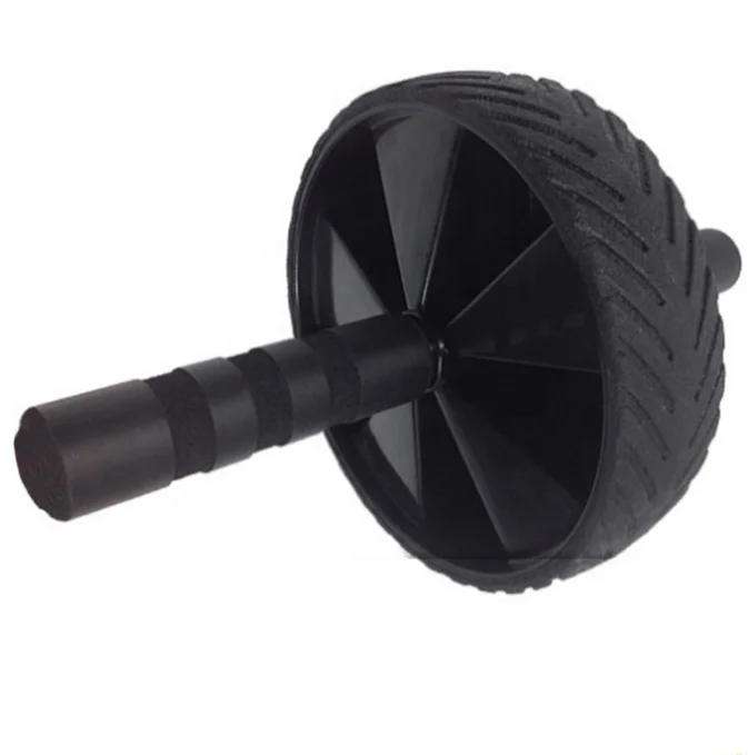 
Ролик из АБС-пластика для фитнеса, оборудование для тренировок, колесо для йоги, гладкий съемный ролик с ковриком AB 