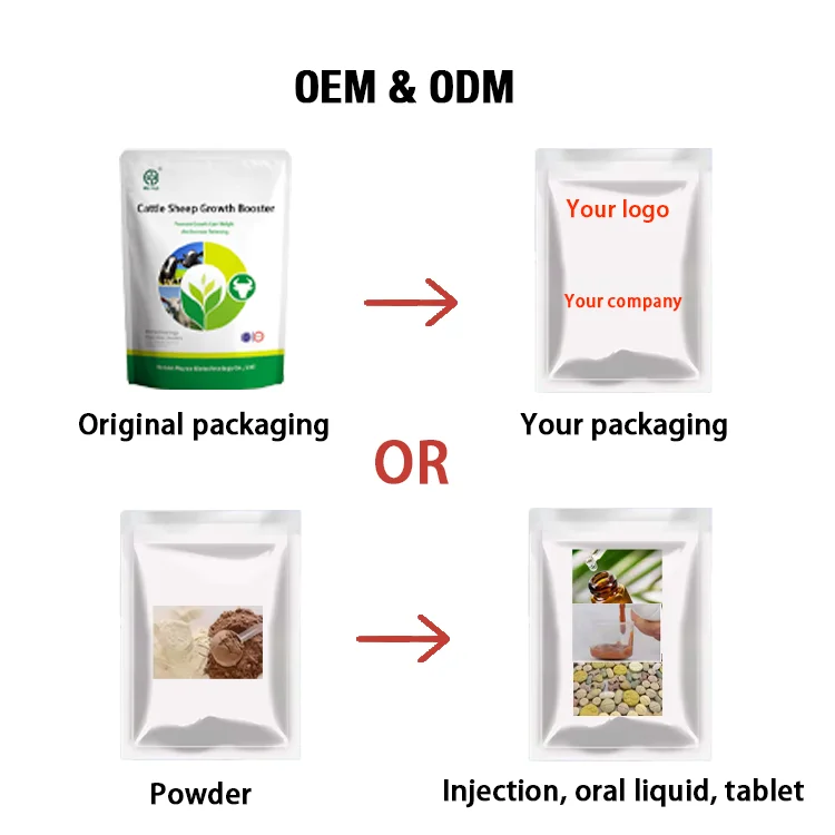 Hot sales cow cattle sheep goat vitamin probiotic growth booster to gain weight supplements for Animal feed additive