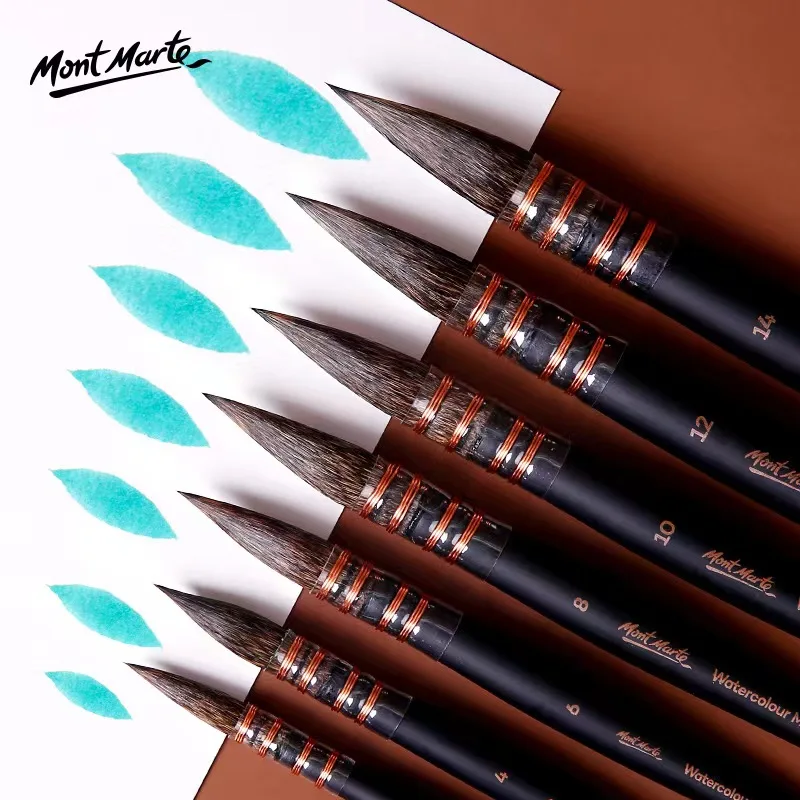 Keep Smiling Calligraphy China Calligraphy Paint Brushes Wood Handle Brush for Writing