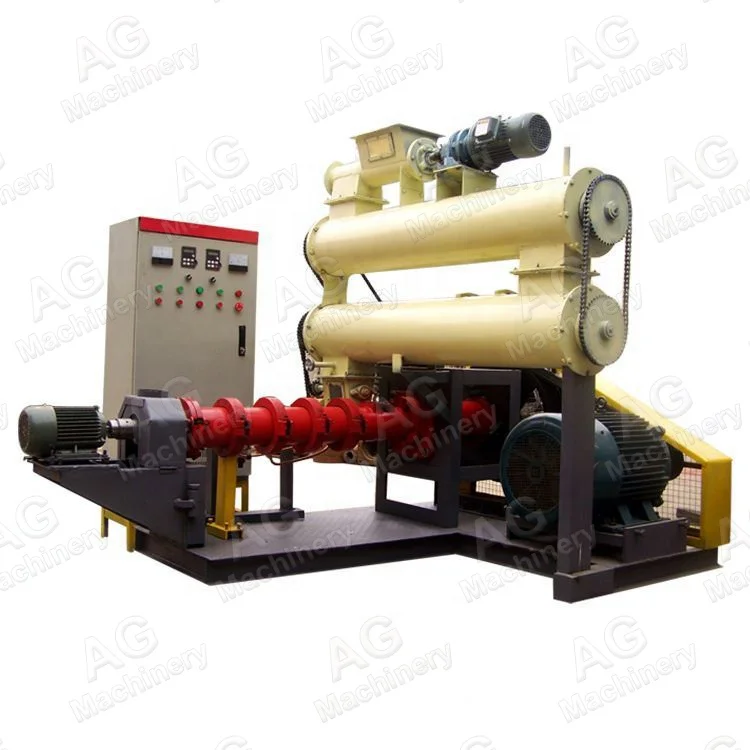 Floating Fish Feed Extruder tilapia food manufacturing equipment feed pellet extrusion machine for shrimp