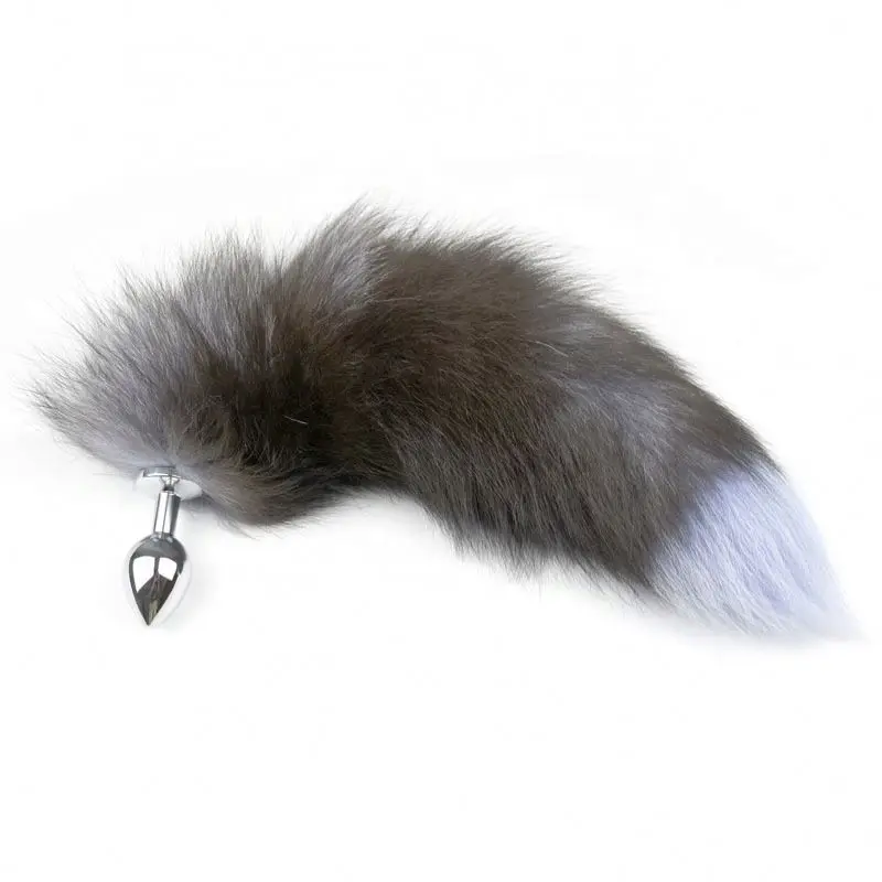 Good Quality Sextoys Silicone Fox Tail Anal Plug