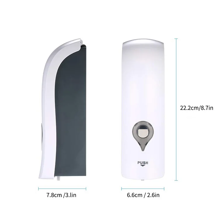 Wall Dispenser 300 ml Soap Disinfection Plastic Pump Alcohol Spray  Wall-mounted soap dispenser Manual Distributor