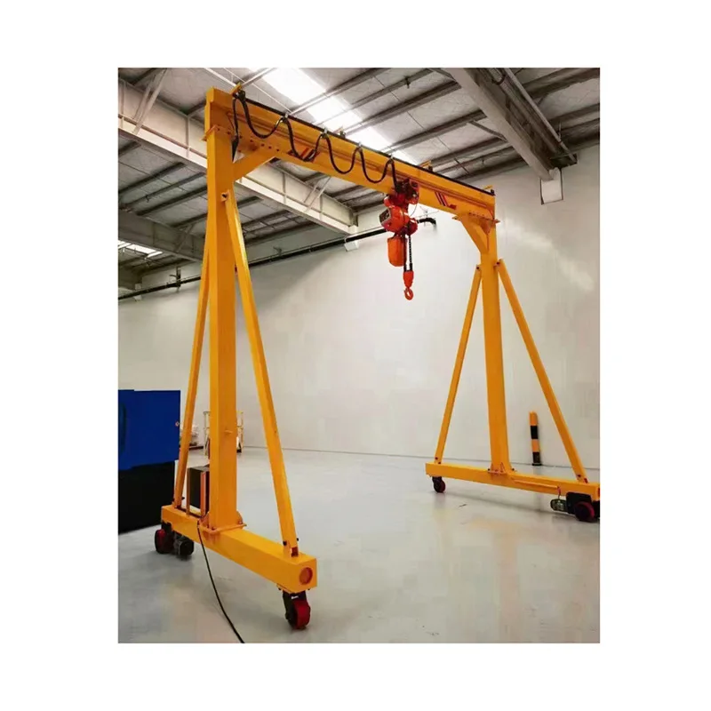 Portable a-frame gantry crane, mobile gantry cranes 1ton 2ton 3ton 5ton