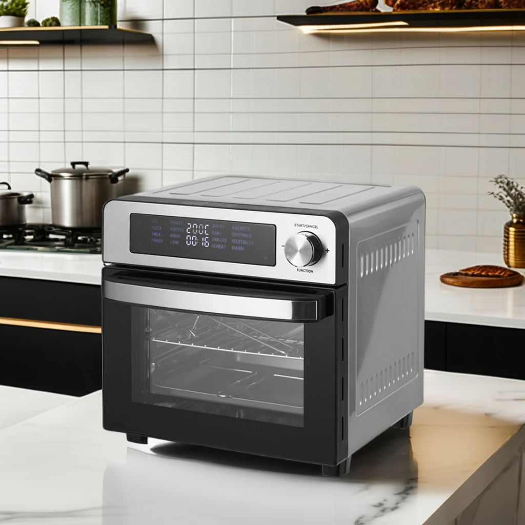 2024 Hot Large Visible 15L/25L Multiple Capacities Customized Air Fryer Convection Oven