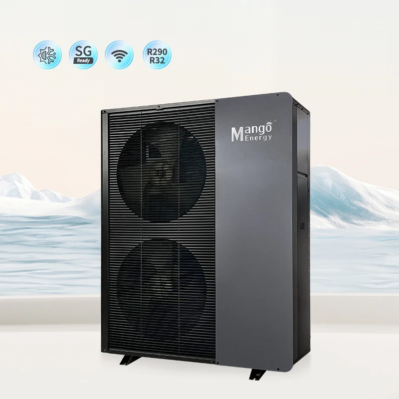 ErP A+++ R32 R290 WIFI 10KW 20KW 30W 40KW DHW Heating Cooling Monoblock Air Source DC Inverter Air to Water Heat Pump