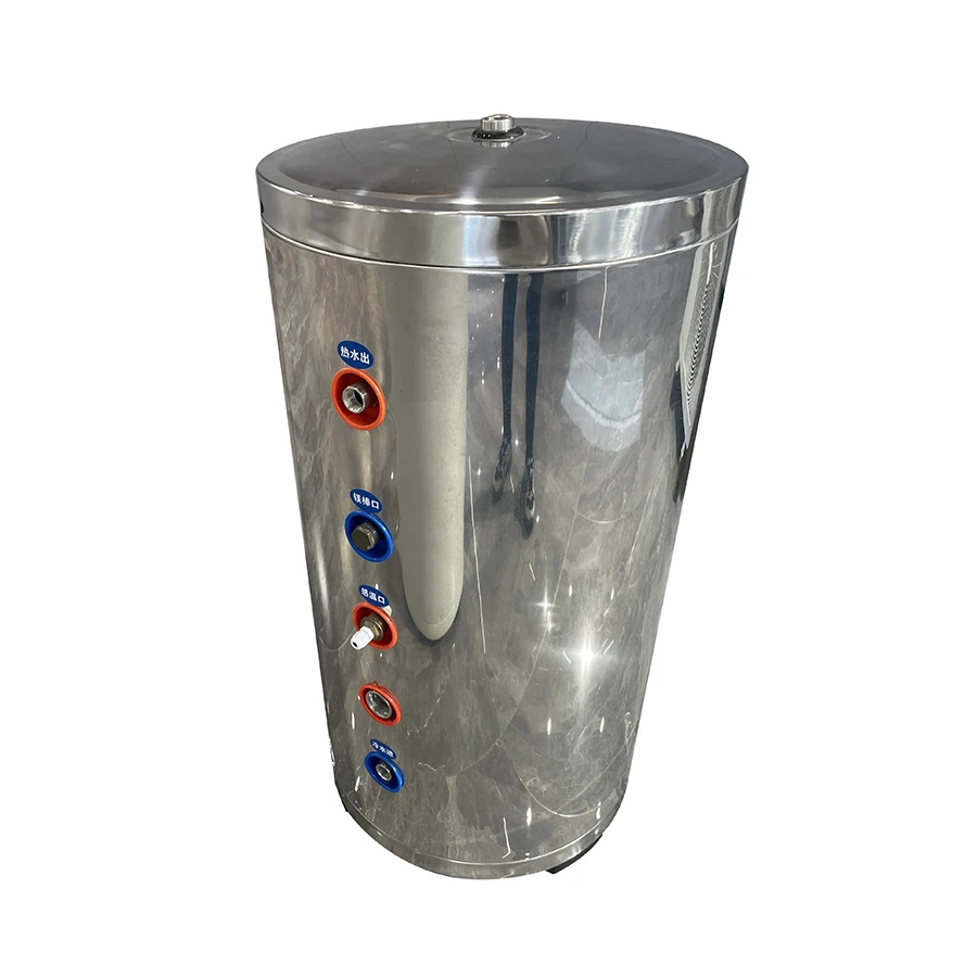 OEM ODM Smart Hot Water Tank Double coil Stainless-Steel Pressurized  Buffer tank Heat pump water tank