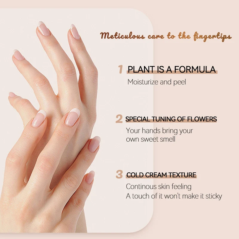 Hand Cream lotion Skincare Nourishing Moisturizing flower fragrance Hand Cream Wholesale