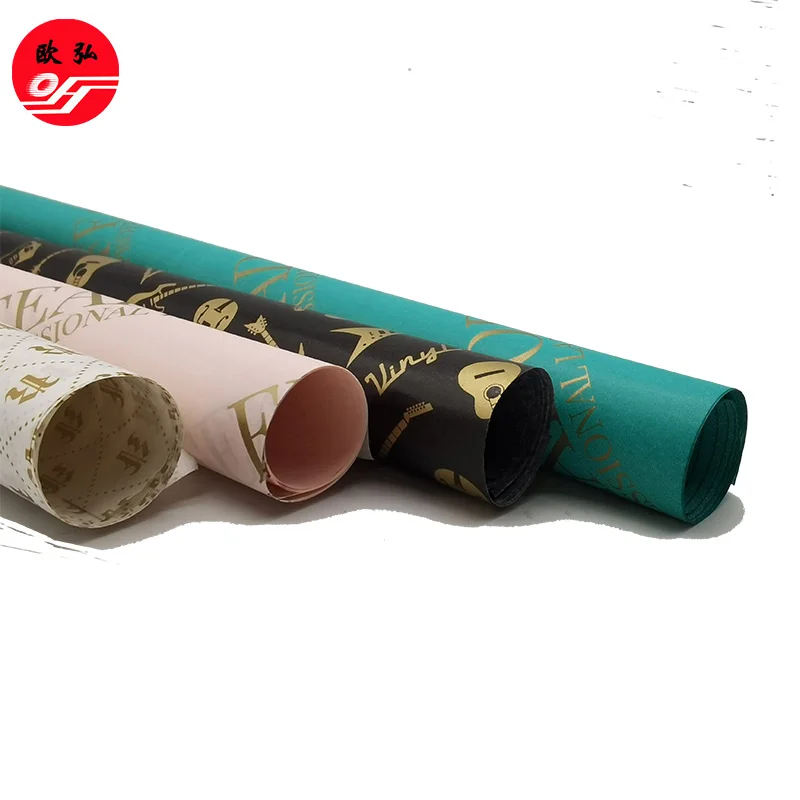 
Fashionable custom printedwrapping paper christmas wrapping paper for trending products packaging clothes wrapping tissue paper 