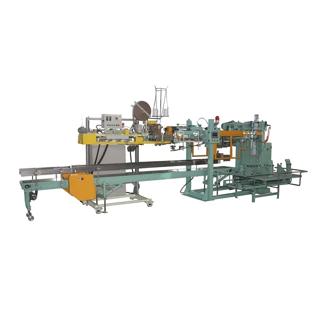 
Automated packing line for 20-50kg bag weighing filling stacking 