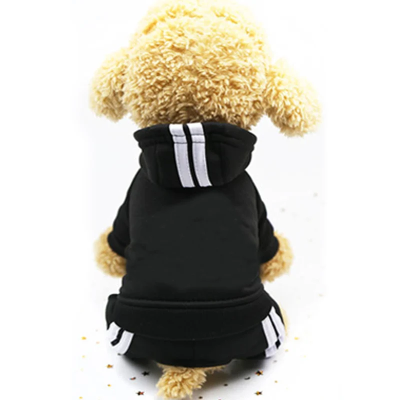 Fashion Puppy Dog Jumpsuit Overalls for Small Dogs Yorkshire Terrier Shih Tzu Coat Suit Soft Warm Clothes for Pets Dogs Clothing