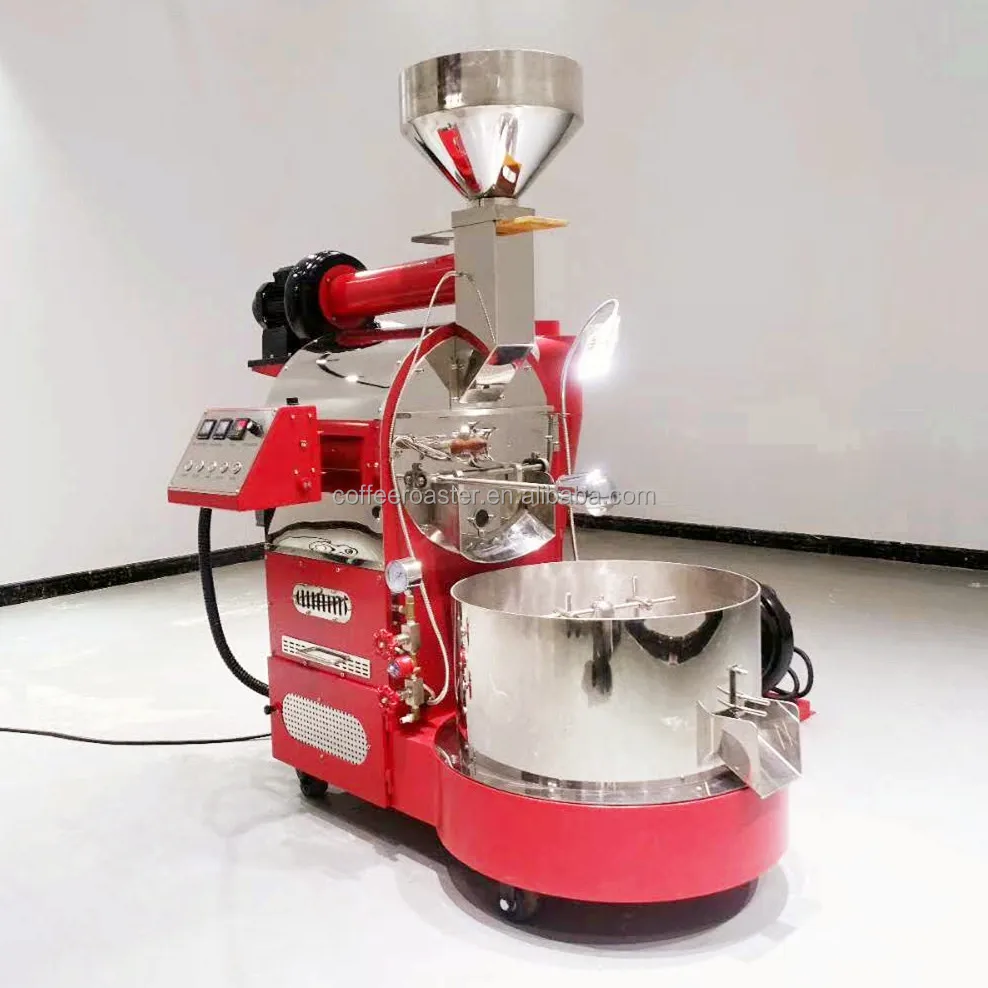 Для езды на велосипеде 6 кг коммерческих небольшой обжарочный аппарат для зёрен кофе с регистратором данных