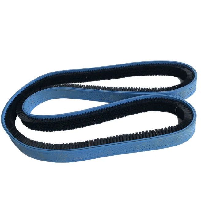 TDFbrush belt conveyor roller cleaning brush conveyor timing belt brush