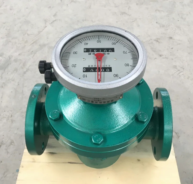 High Quality Viscosity Digital Oval Gear Flowmeter Diesel Fuel for Sale