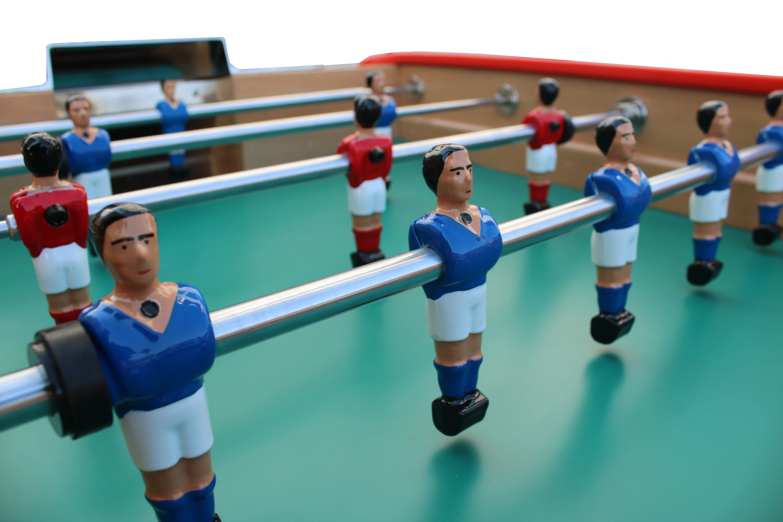 Most Popular Foosball Professional French Style Telescopic Rods 60' Soccer Table Competition Grade Aluminium Figure With Balls