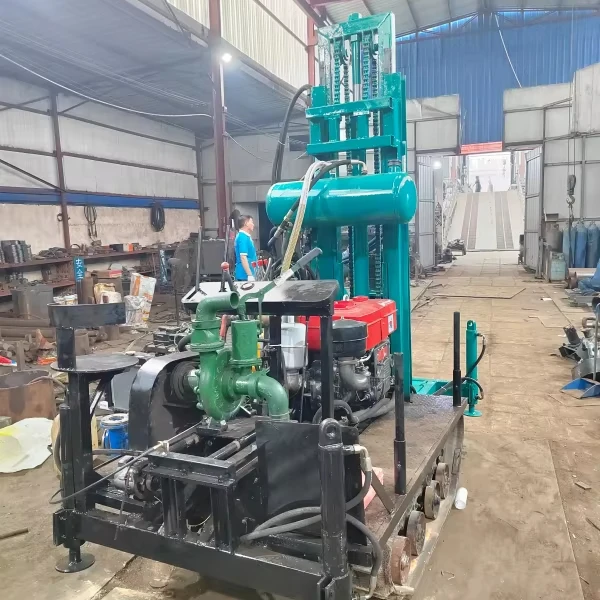 Caterpillar drilling machine Small Portable Pneumatic Borehole Drilling Machine Ore Move Drilling Machine