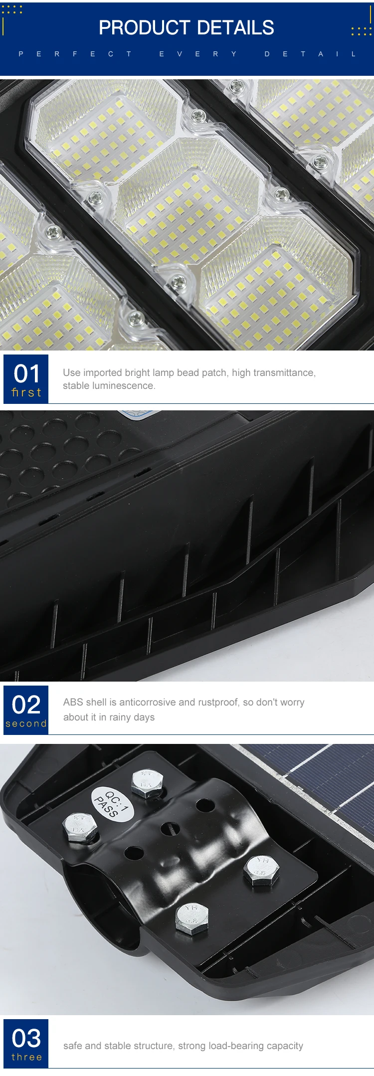 Hot Selling Highway Smd Waterproof IP65 100w 200w 300w Integrated All In One Solar Led Street Light