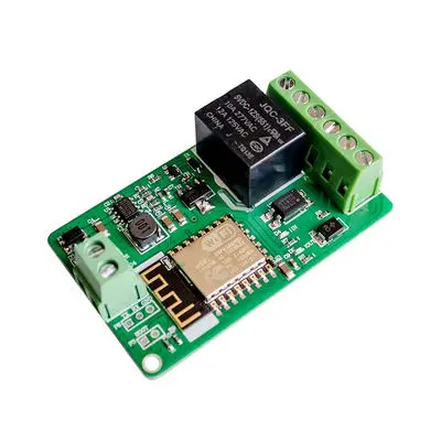 ESP8266 ESP-12F Relay Module 10A 220V Network Relay WIFI Module Input DC 7V~30V 4 Layers Board TVS Input Automatic Protection