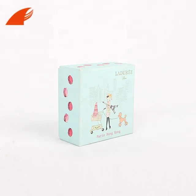 Custom Luxury  New Design Small Candy/Cake/Food/Macaron Boxes/Food Grade Paper Packaging Boxes Wholesale