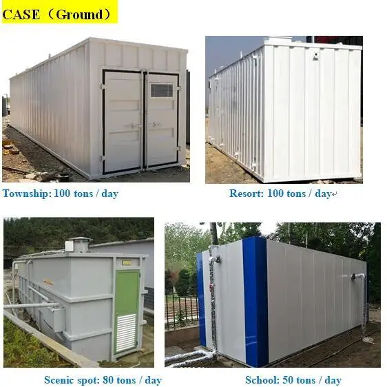 Good Price Biological Treatment Intergrated Sewage Treatment Equipment for Factories/Mines/Food/slaughter/tourist/railways/homes