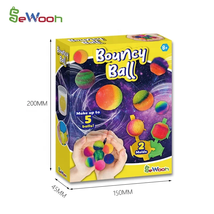 DIY  Bouncy Power Balls  Science Activity  Handmade Craft Crystal Power Kit for Kids