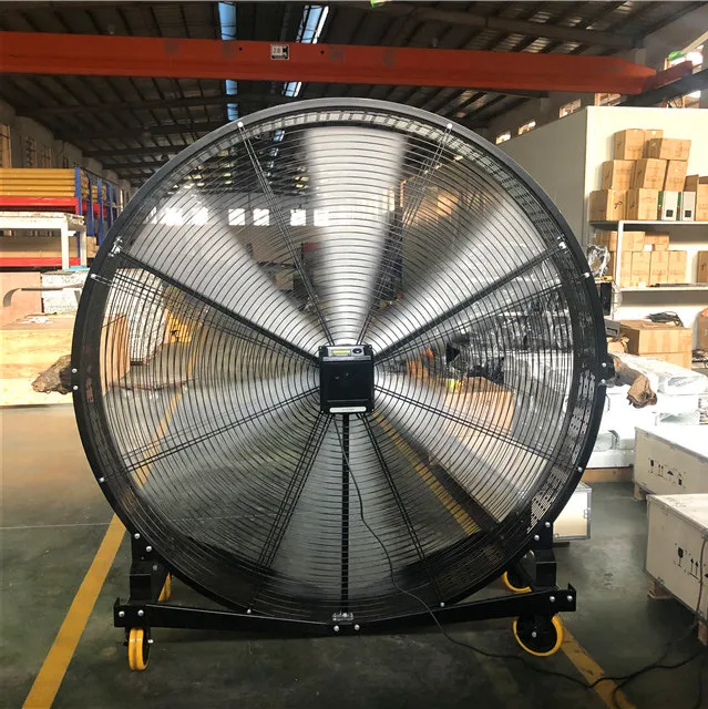 
Hot sell fashion 2m diameter big portable mobile free standing BLDC hvls fan 