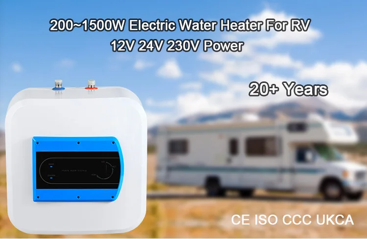 Factory Sale 1 Year Campervan Camper Van Hot Tank Rv Storage Electric Water Heater For Touring Car