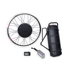 E bike Ebike conversion kit 48V 1000w 1500w 2000w 3000w 5000watt electric bicycle part Bafang hub Motor with Lithium ion battery