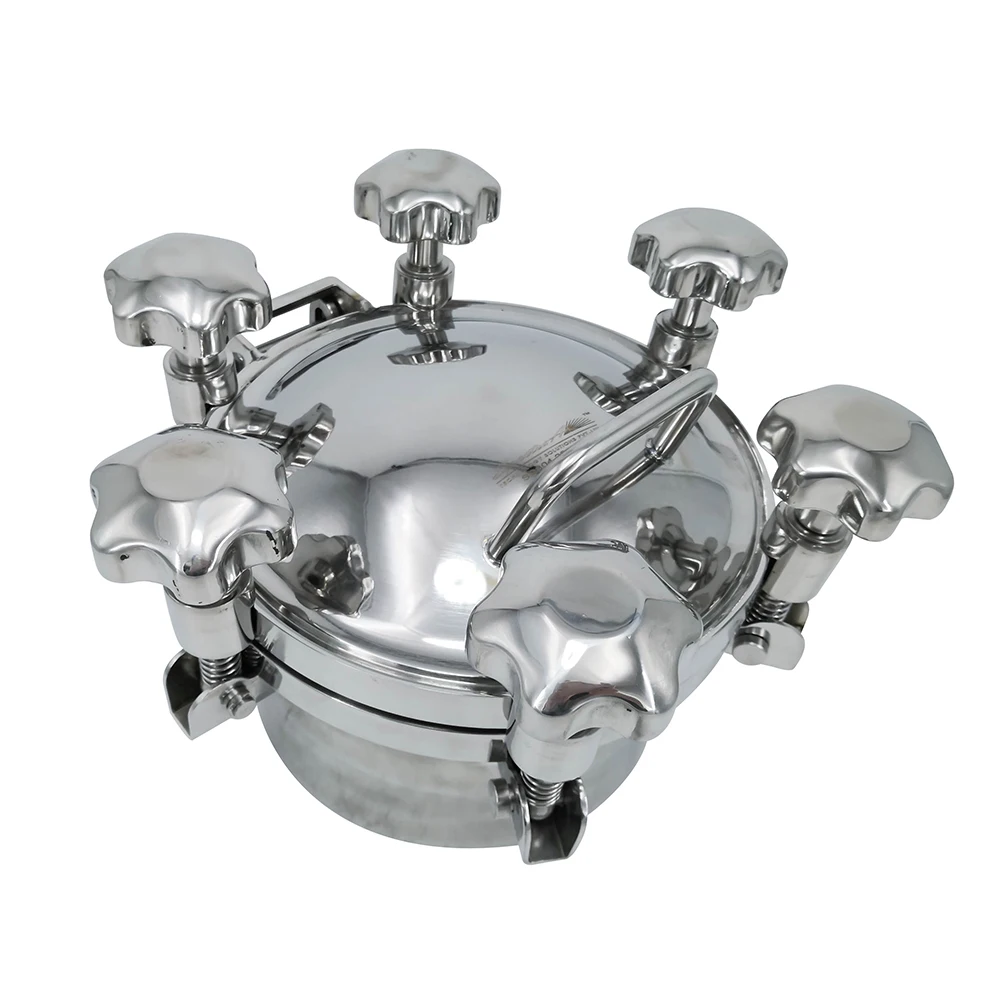 Sanitary Stainless Steel Round Manhole