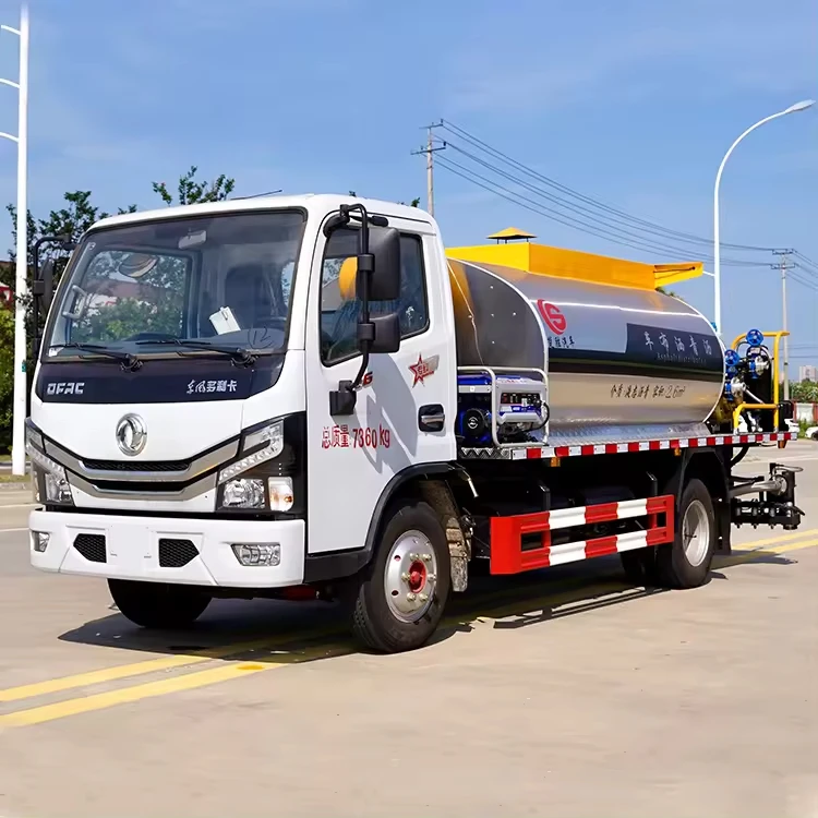 Новый dongfeng 4x2 4 м3 асфальт гравий распределитель разбрасыватель грузовик