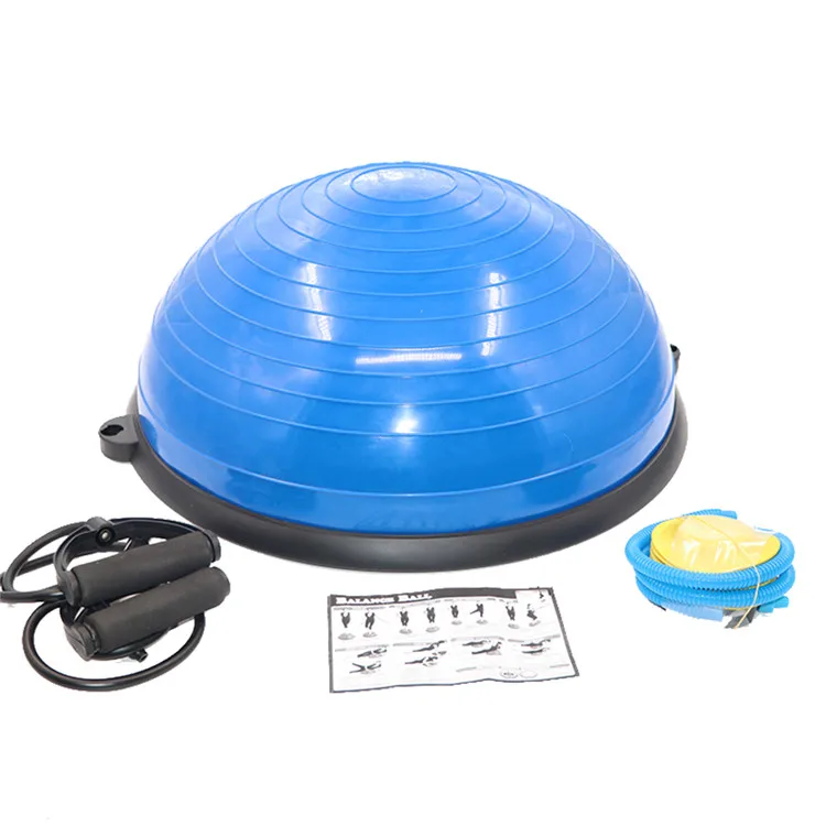 
High quality balance pilates half ball fitness exercise yoga balance hemisphere 