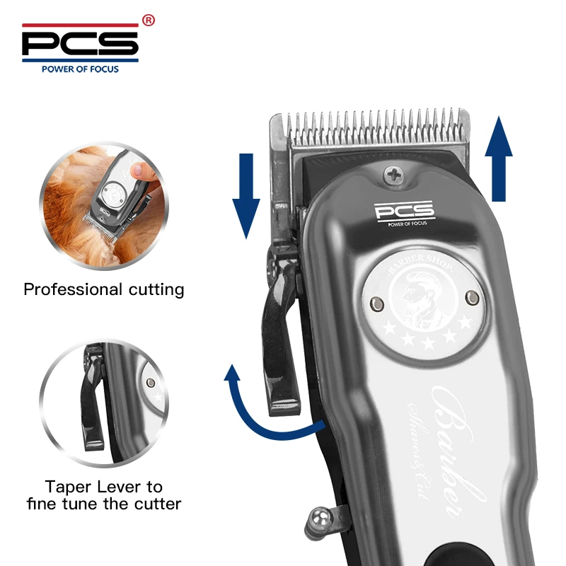 Professional Low Noise Cordless Metal Pet Grooming Products Pet Dog Hair Clipper
