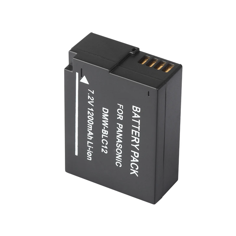 The latest of replacement battery for DMW-BLC12 compatible to Lumix DMC-G85 7.2v 1200mAh