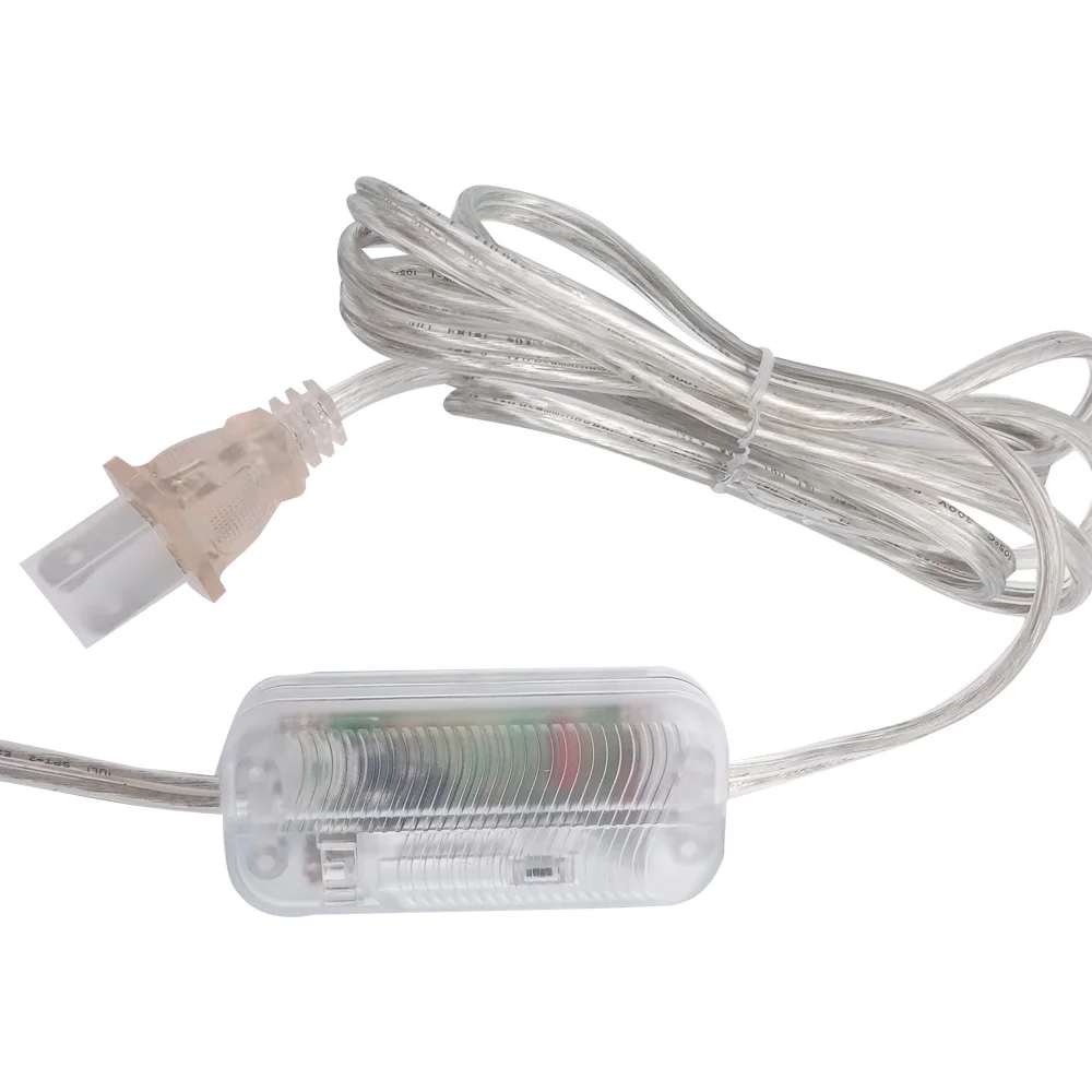 Full Range Slide Control Plug in table lamp Dimmer Switch for for Dimmable LED CFL Lights and Incandescent Bulbs