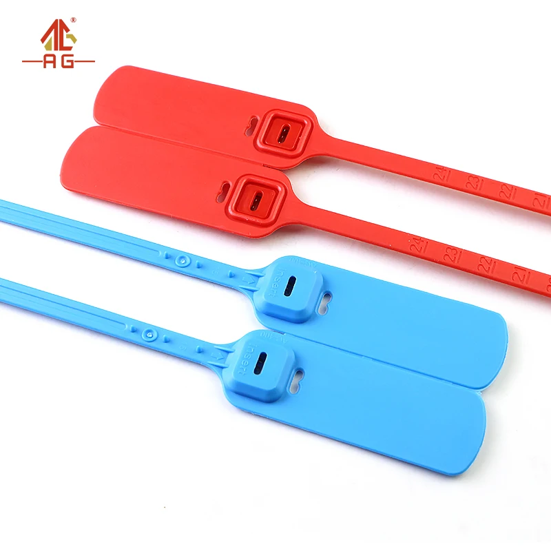 Free Sample tamper proof Self Locking plastic Cable Ties Security Seal with Serial Number