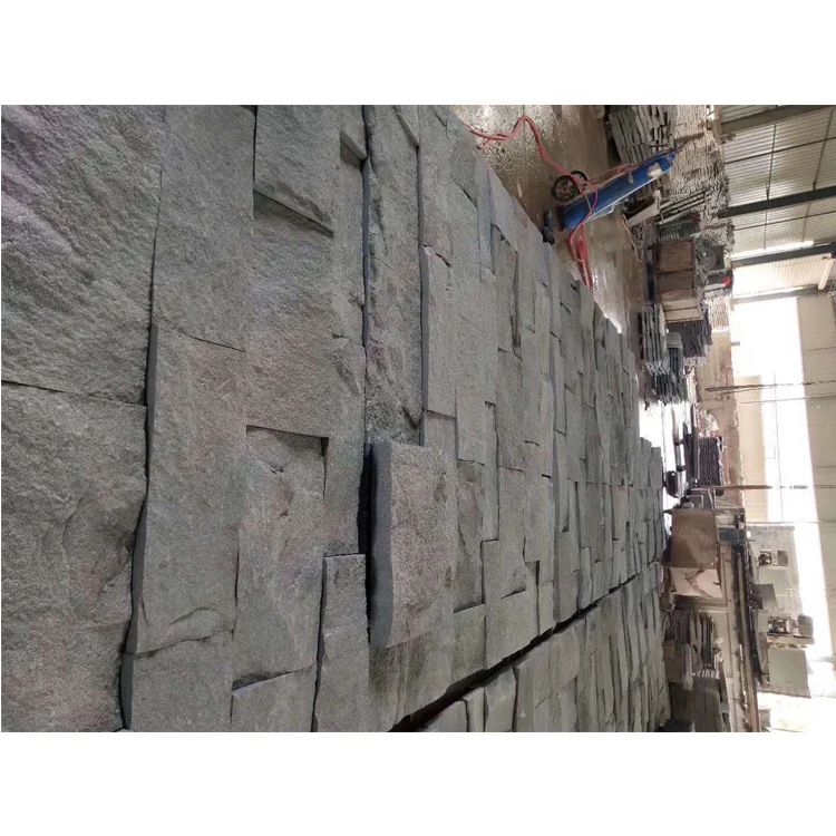 Decorative Wall Brick Gray Stone Exterior Tiles Natural Clading Stones