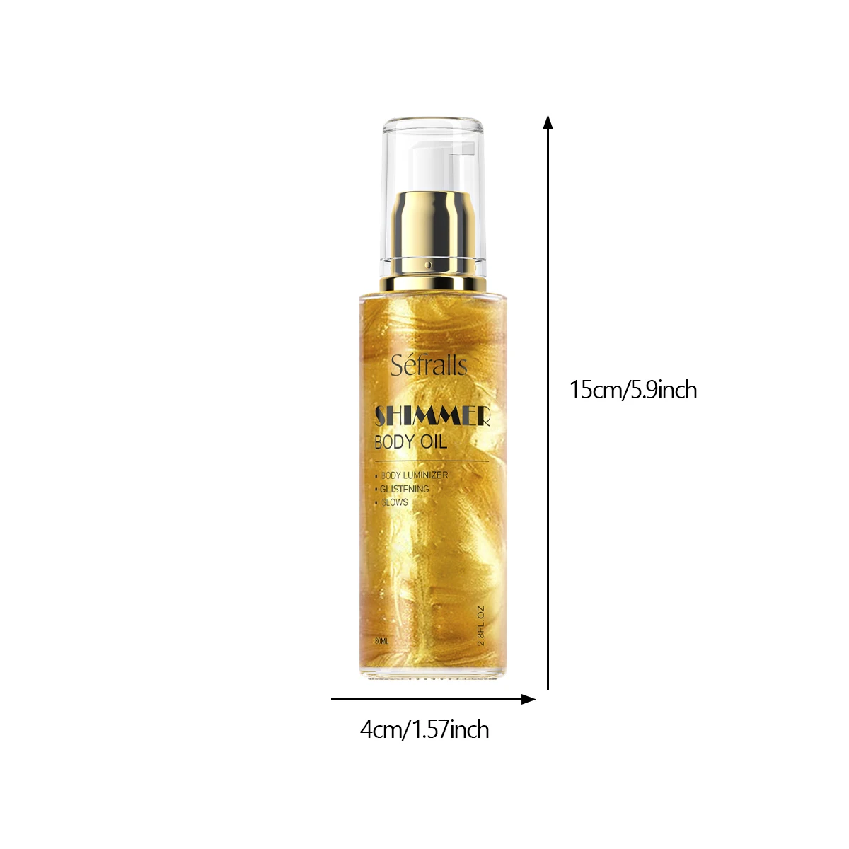 Whole Sale Body Shimmer Oil Skin glowing and moisturizing Shimmering Tanning Body Oil