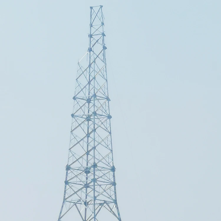 85 метров, трехногая или четырехногая башня связи, угловая стальная башня высокого качества и по низкой цене