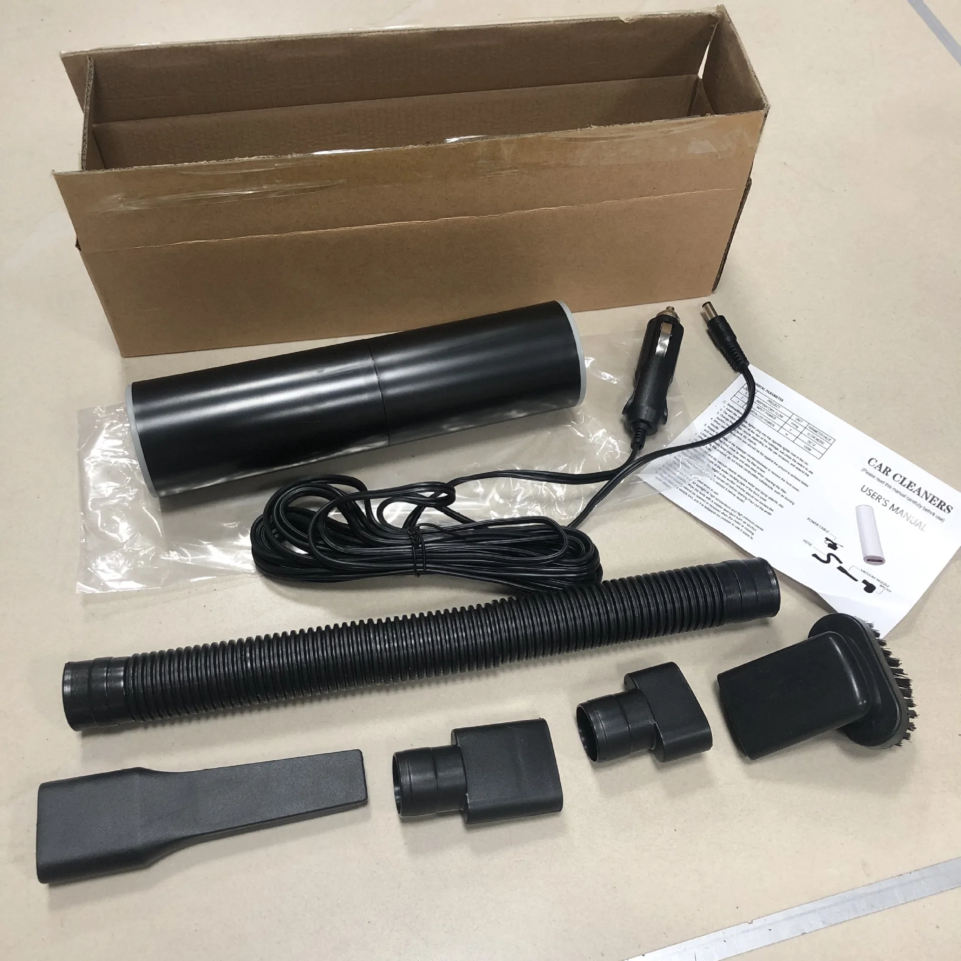 Best Selling Portable Wired Handheld Auto Vacuum Cleaner DC 12V Mini Car Vacuum Cleaner for Car Interior Cleaning