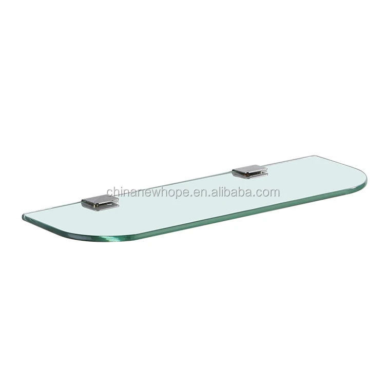 Glass trays 8mm 10mm tempered glass shelves bathroom glass corner shelf
