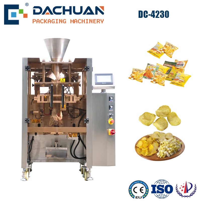 Automatic vertical packing equipment food powder salt/sugar sachet and cat food packing machine