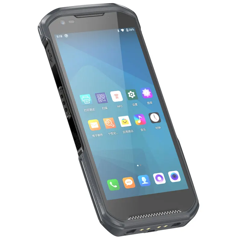 Новый портативный терминал для сбора данных на базе Android 13 NFC 4G промышленный Прочный ручной сканер штрих-кодов