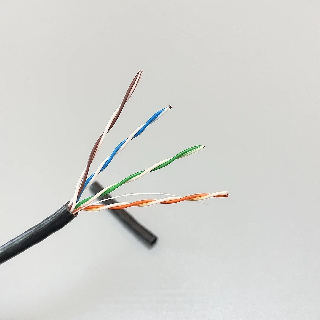 Category 6 network cable copper-clad aluminum gigabit supports Fluke engineering network cable Cat6 twisted pair