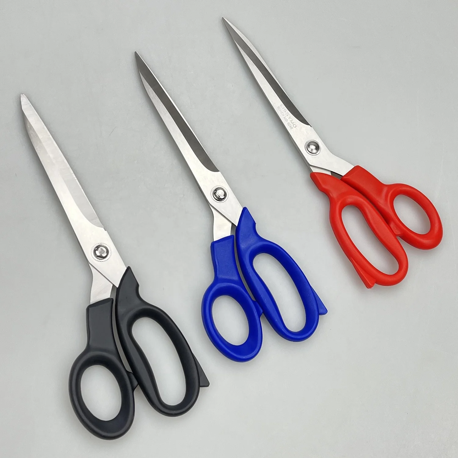 10 inch Plastic Grips Stainless Steel Fabric Scissor Tailor Sewing Shears Tailoring Scissors
