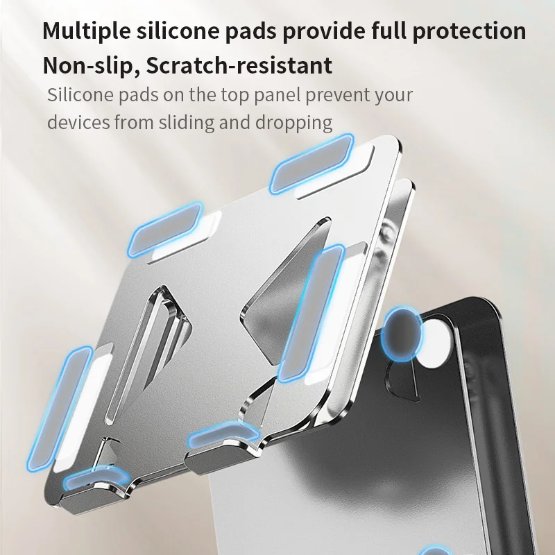 Hot Selling Laptop Stand  Multi Function Anti Slip Height Adjustable Laptop Stand Folding Notebook Stand