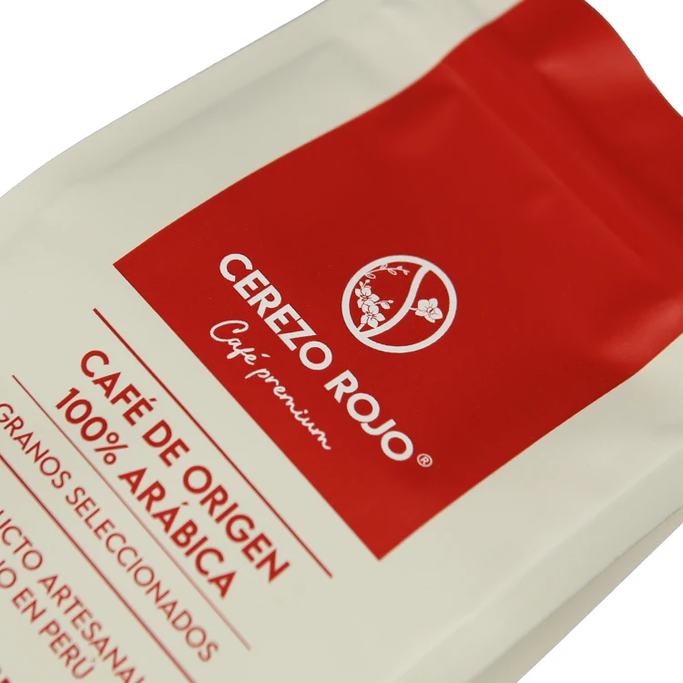 Eco Friendly Personal Design Logo Recyclable 250g 350g 500g 1000g Custom Color Eight-Sided Sealed Coffee Bag Package