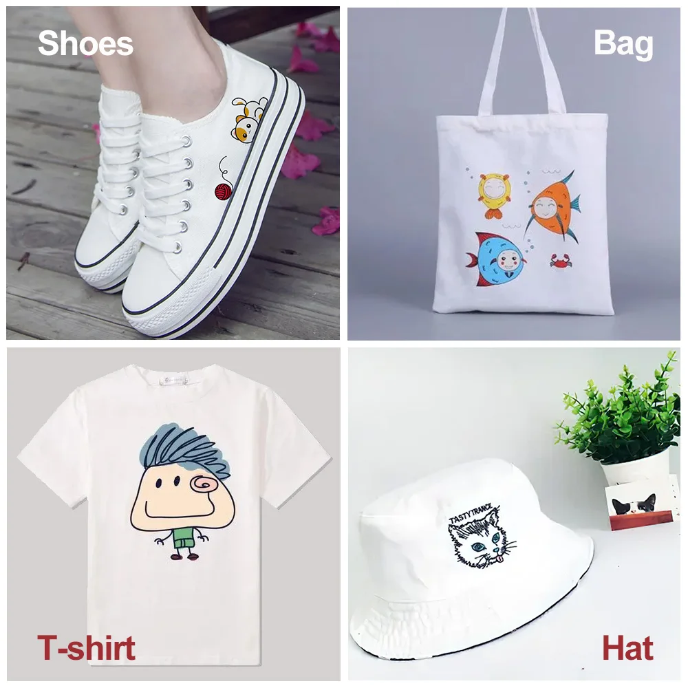 Wholesale Heat Thermal Transfer Textile Marker Non-Toxic Sublimation Ink Fabric Markers for Clothes